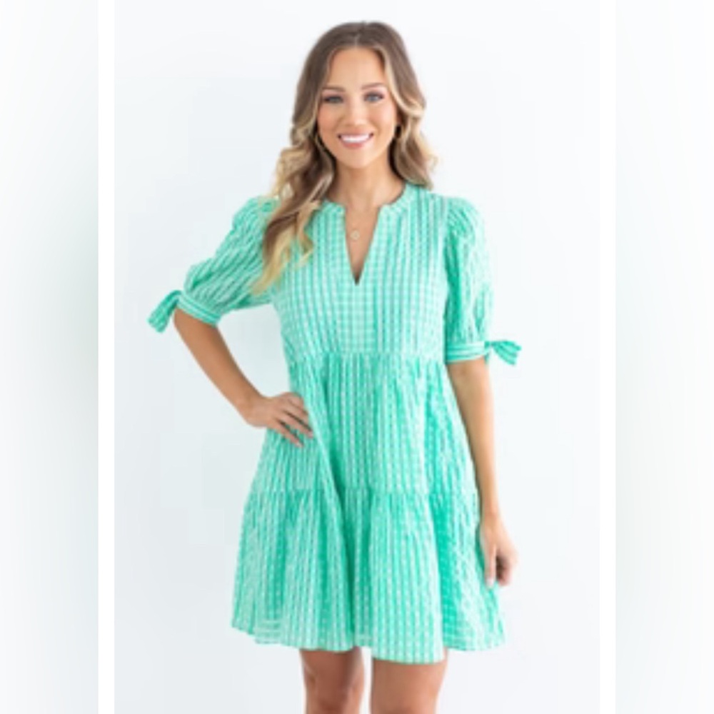English Factory Brand Green Dress bought from Shop Avara